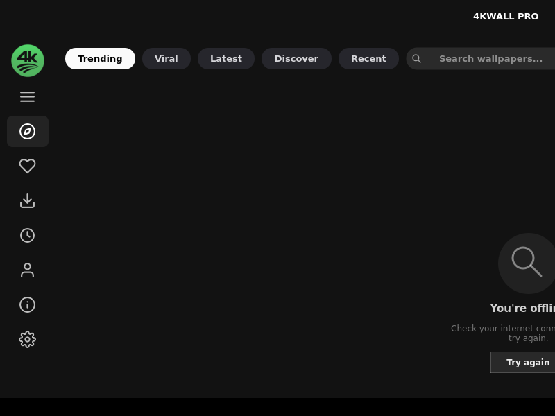 Screenshot of 4KWALL