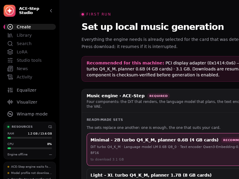 Screenshot of ACE-Step_Studio