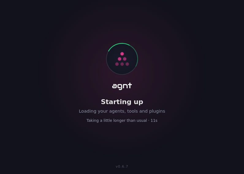Screenshot of AGNT