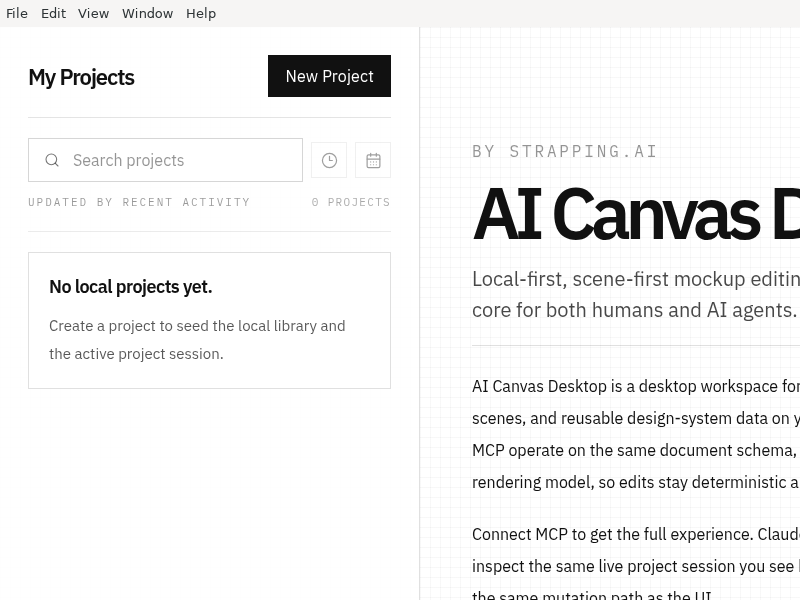 Screenshot of AI_Canvas