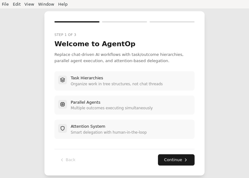 Screenshot of AgentOp
