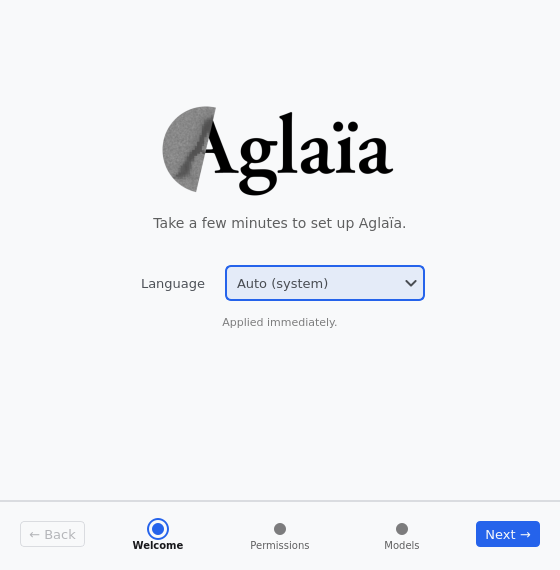 Screenshot of Aglaia