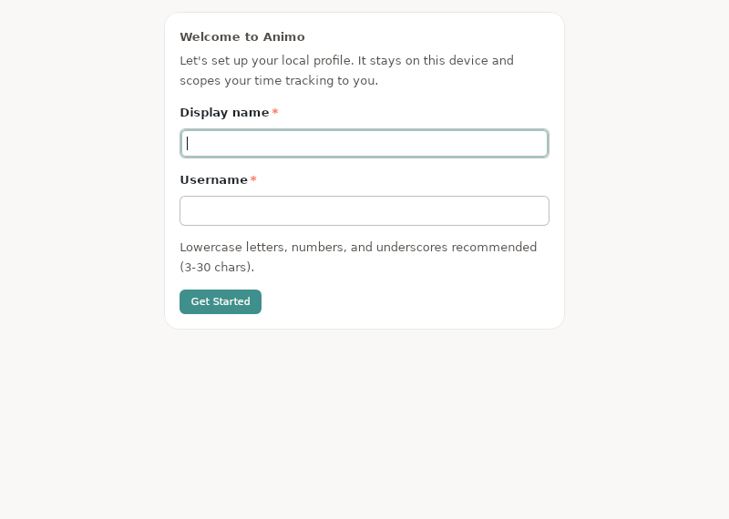 Screenshot of Animo