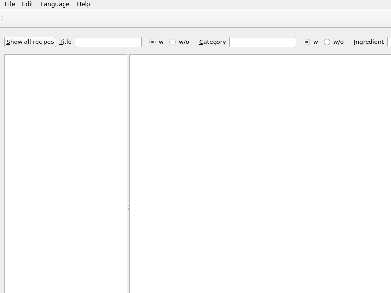 Screenshot of AnyMeal