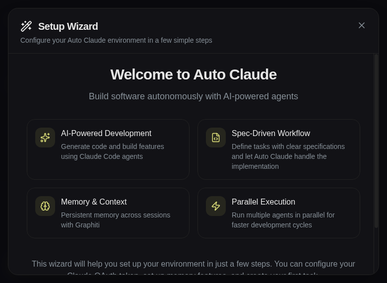 Screenshot of Aperant