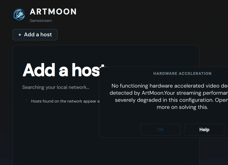 Screenshot of ArtMoon