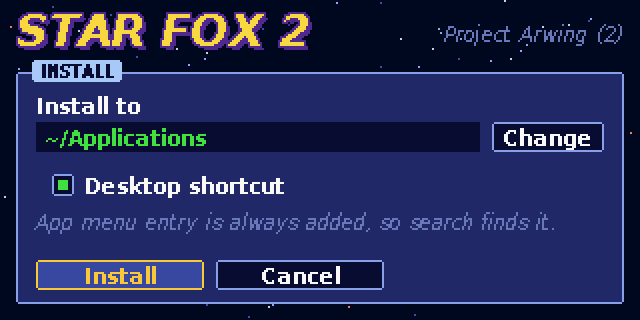 Screenshot of Arwing_2