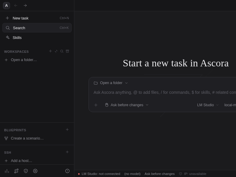 Screenshot of Ascora_ADE