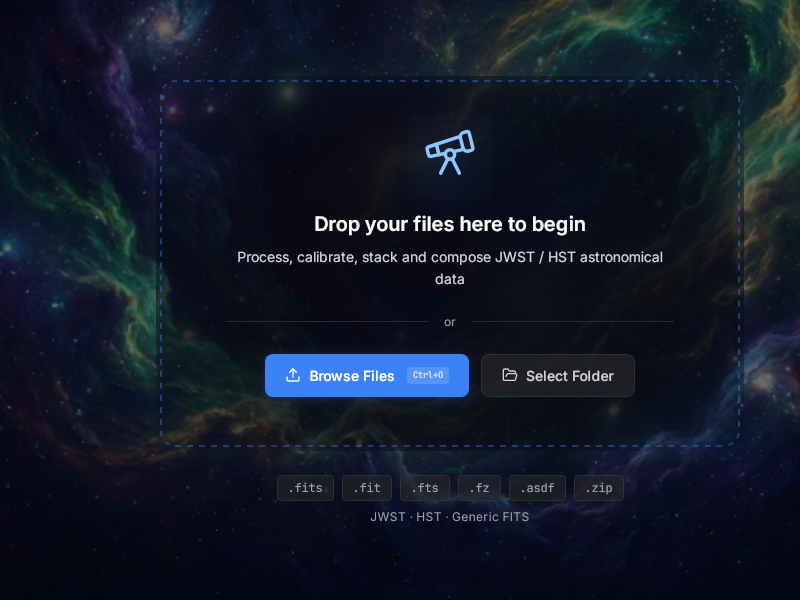 Screenshot of AstroBurst