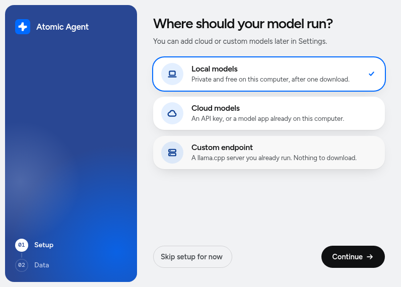 Screenshot of Atomic_Agent