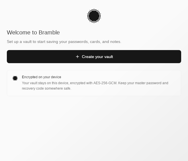 Screenshot of Bramble