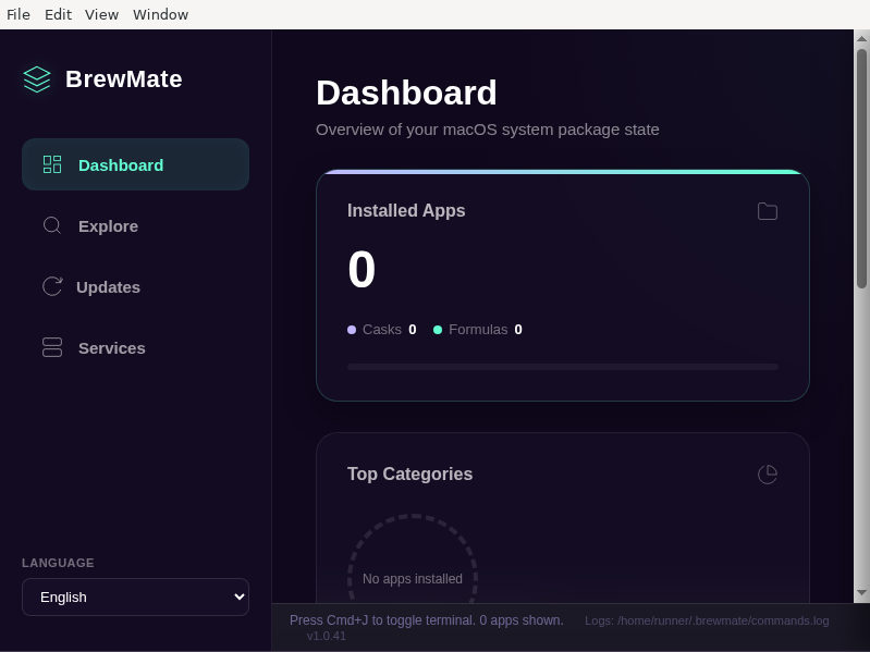 Screenshot of BrewMate