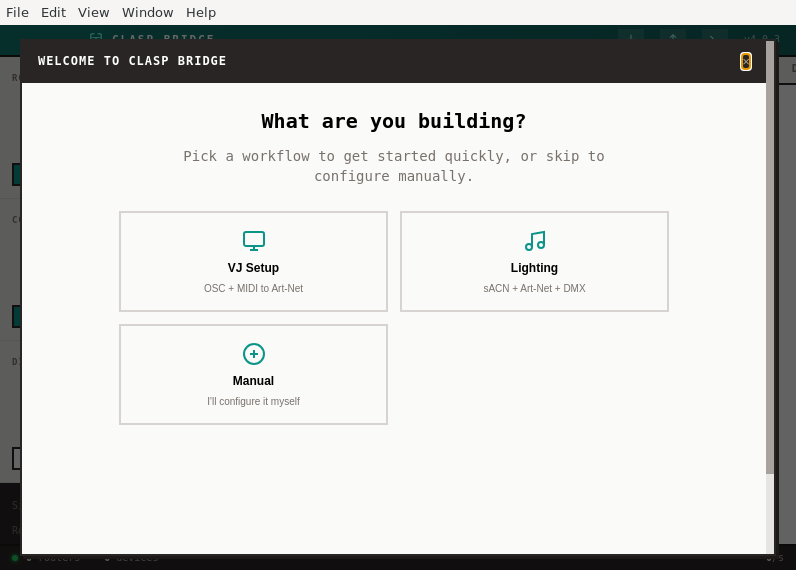 Screenshot of CLASP