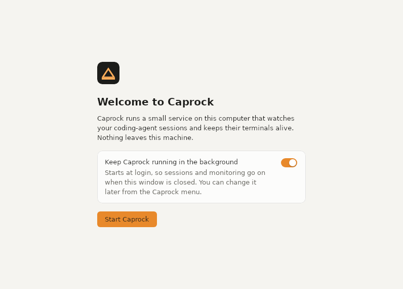 Screenshot of Caprock
