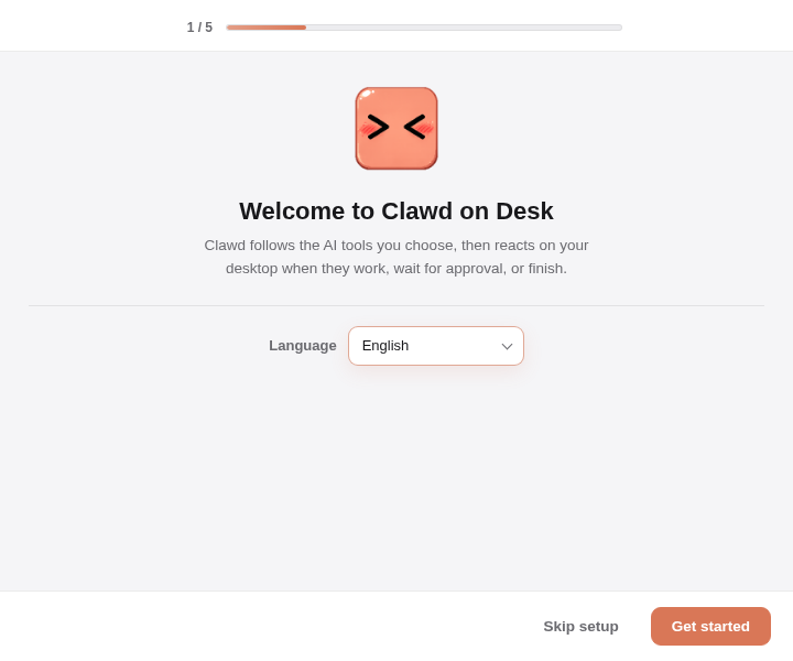 Screenshot of Clawd-on-Desk