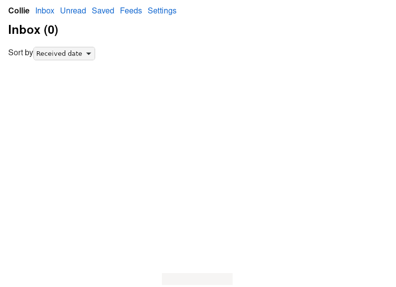 Screenshot of Collie