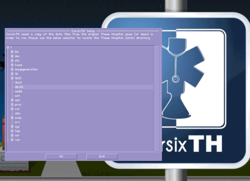 Screenshot of CorsixTH