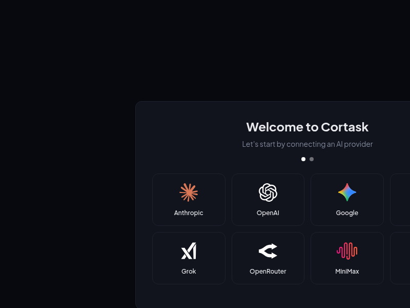 Screenshot of Cortask