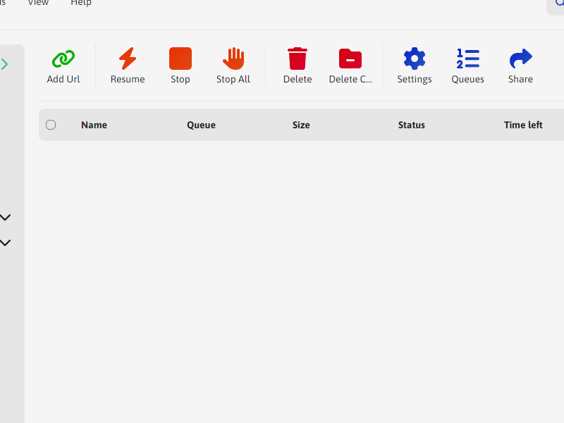 Screenshot of CrossPlatformDownloadManager