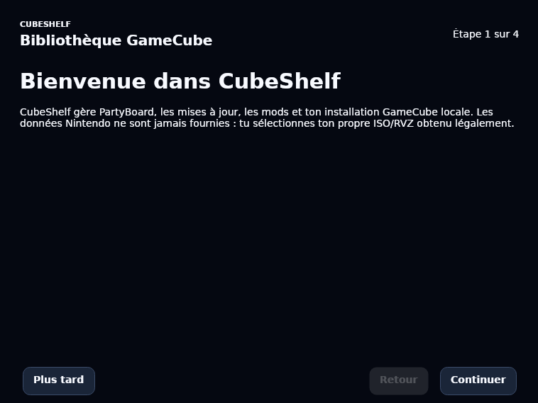 Screenshot of CubeShelf-Launcher