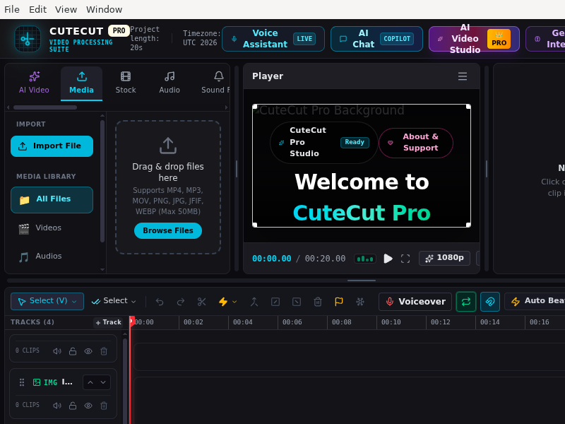 Screenshot of CuteCut-Pro