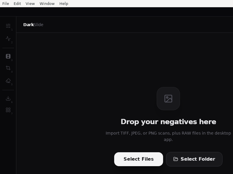 Screenshot of DarkSlide