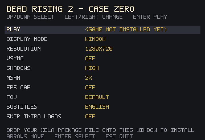 Screenshot of Dead_Rising_2_Case_Zero_Xenon_Recomp