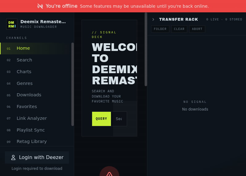 Screenshot of Deemix_Remastered
