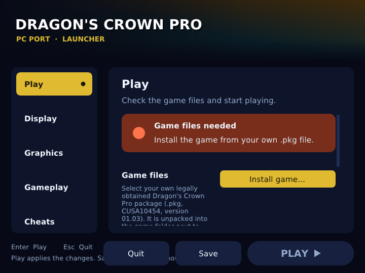Screenshot of DragonsCrownProPC