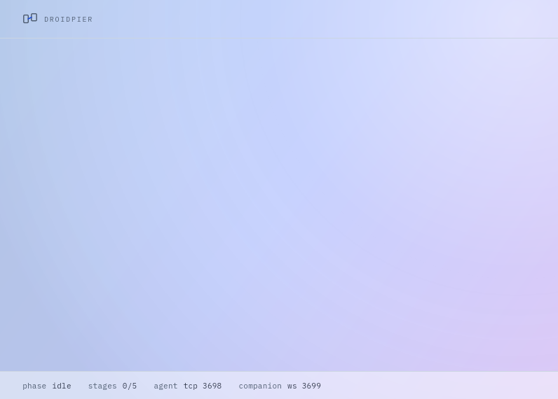 Screenshot of DroidPier