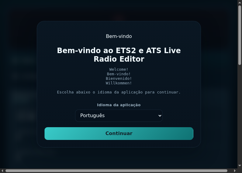 Screenshot of ETS2-Live-Radio-Editor