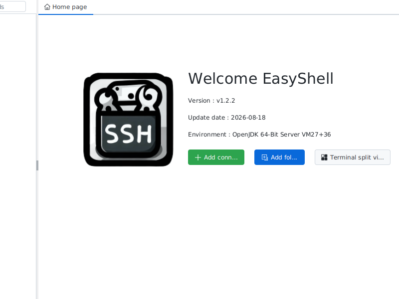Screenshot of EasyShell