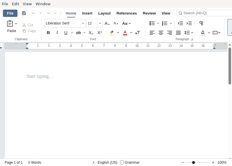 Screenshot of EdenText