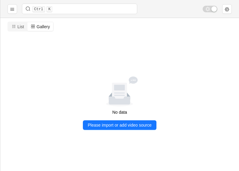 Screenshot of Enjoy-player