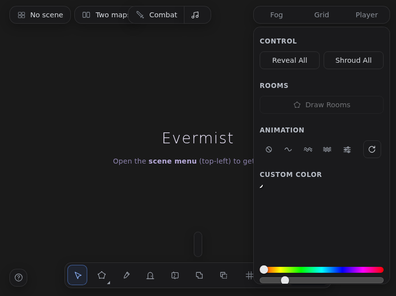 Screenshot of Evermist