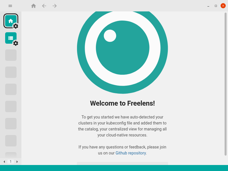 Screenshot of Freelens