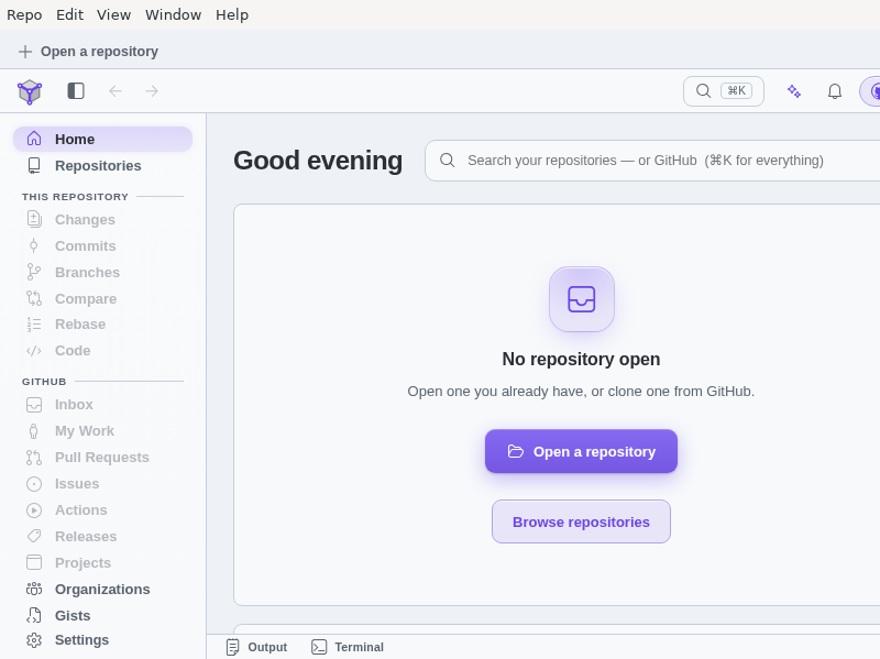 Screenshot of GitStudio