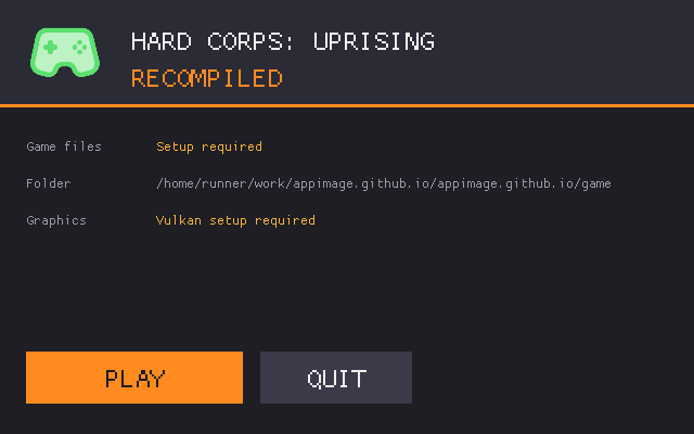 Screenshot of Hard_Corps_Uprising_Recompiled