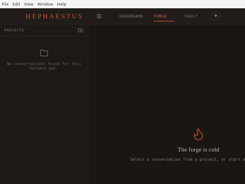 Screenshot of Hephaestus