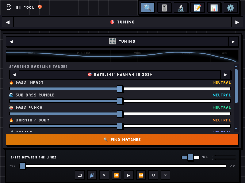 Screenshot of IEM_Tool