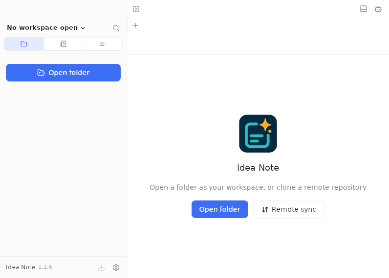 Screenshot of Idea_Note