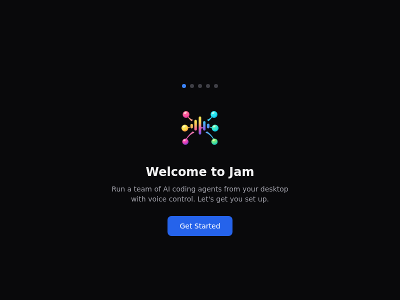Screenshot of Jam