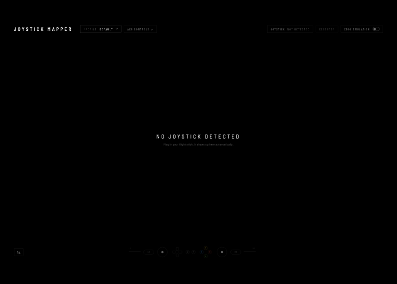 Screenshot of Joystick_Mapper