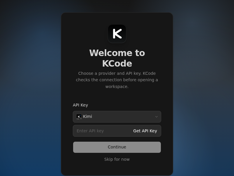 Screenshot of KCode