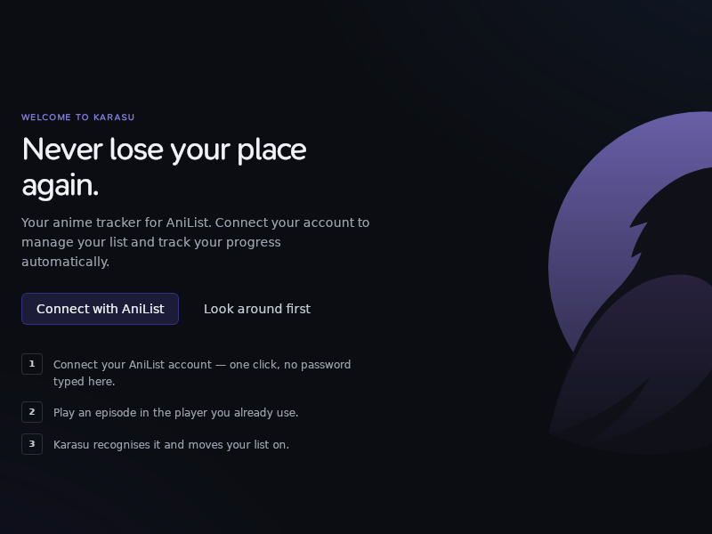 Screenshot of Karasu