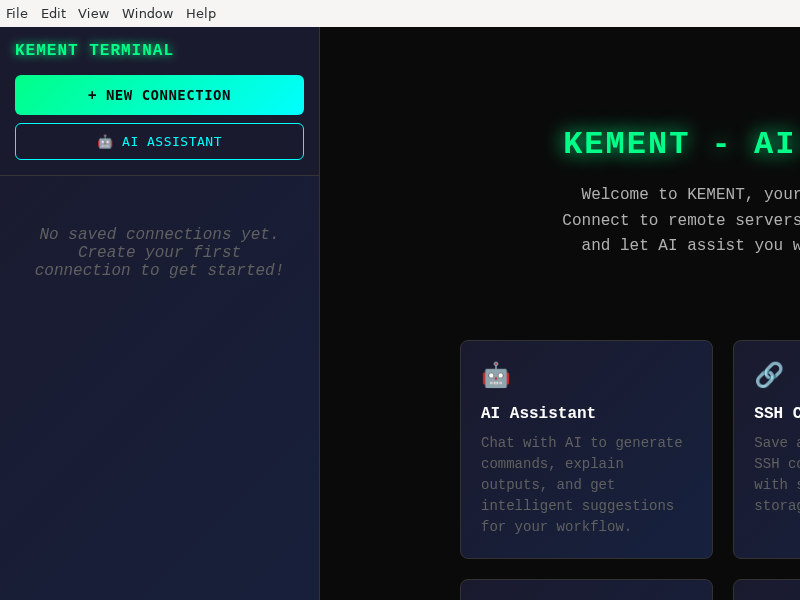 Screenshot of Kement