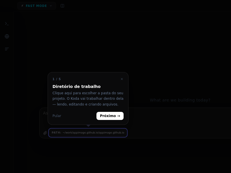 Screenshot of Koda