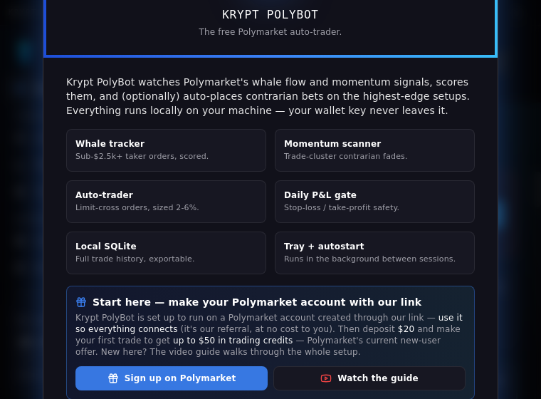 Screenshot of KryPolybot