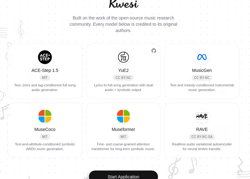 Screenshot of Kwesi