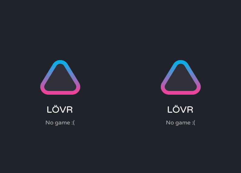 Screenshot of LOVR